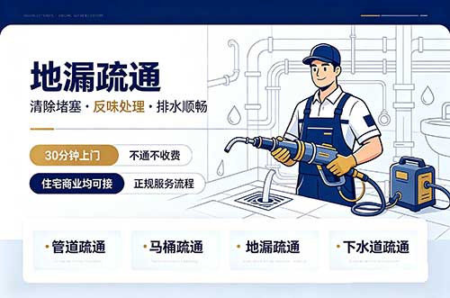 忠县地漏疏通