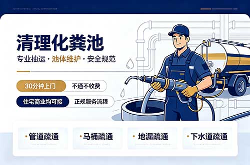 忠县清理化粪池